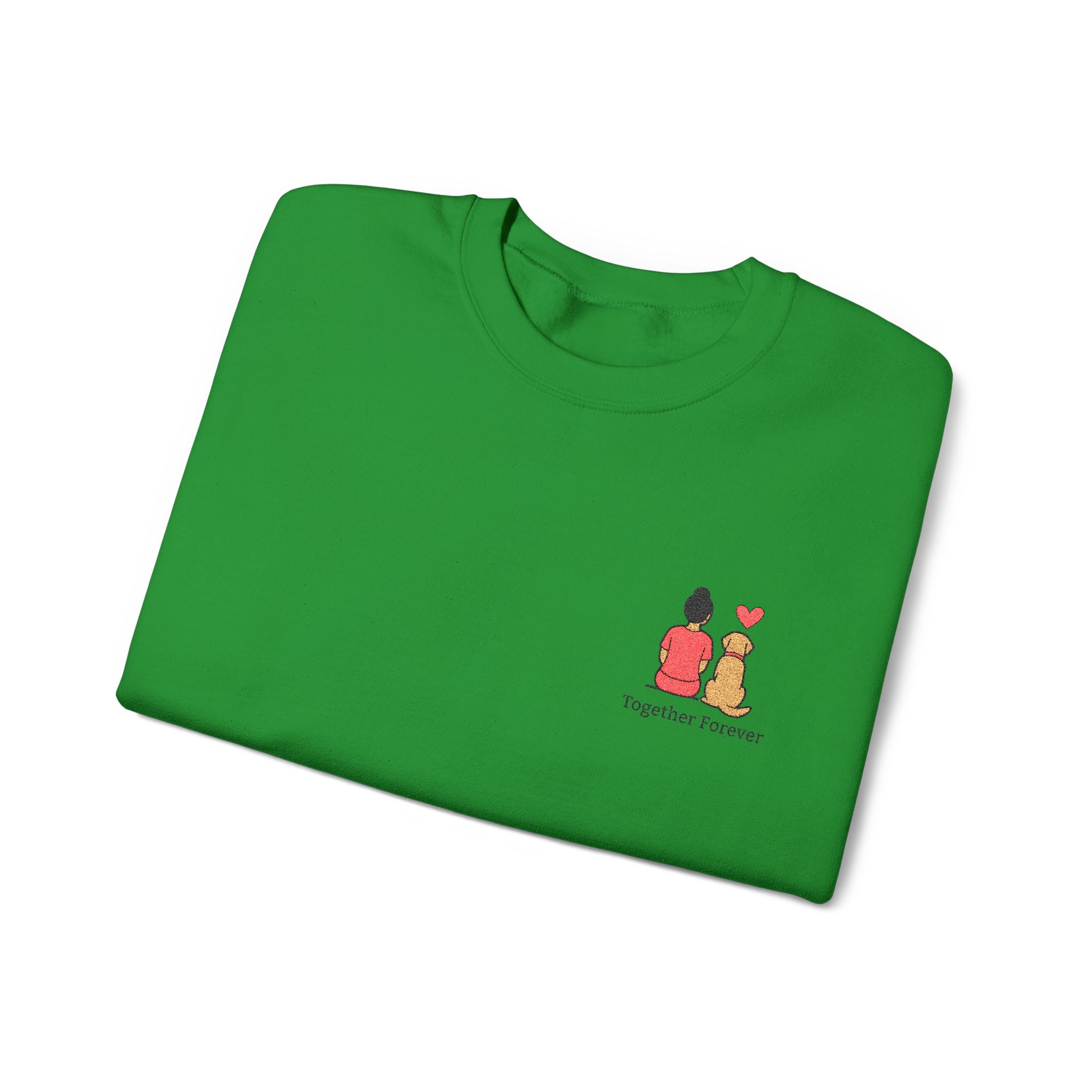 Crewneck Sweatshirt — 'Friends & Food' Cute Mini Illustration