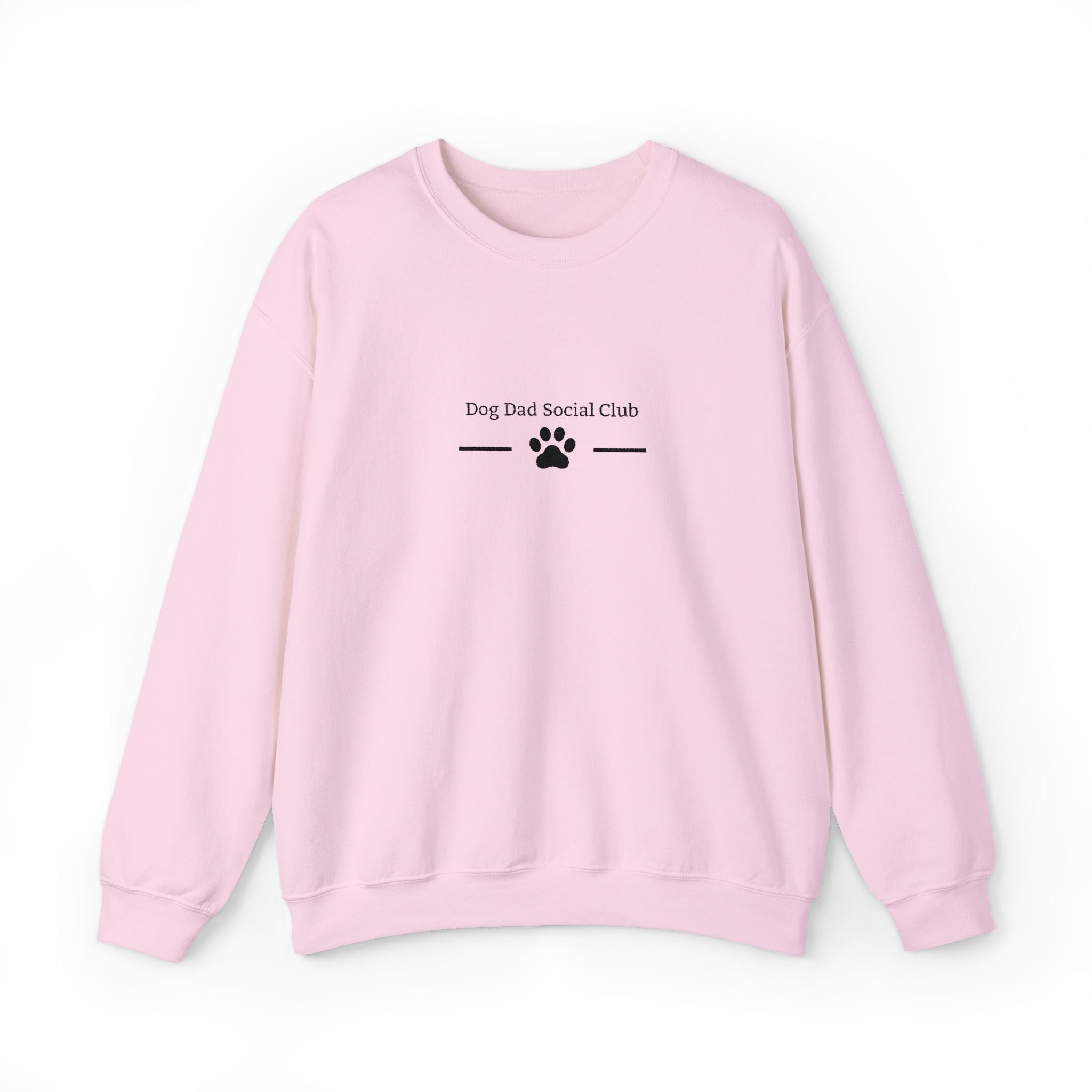 Dog Dad Sweatshirt — 'Dog Dad Sorta, Pet Dad' Paw Print Crewneck