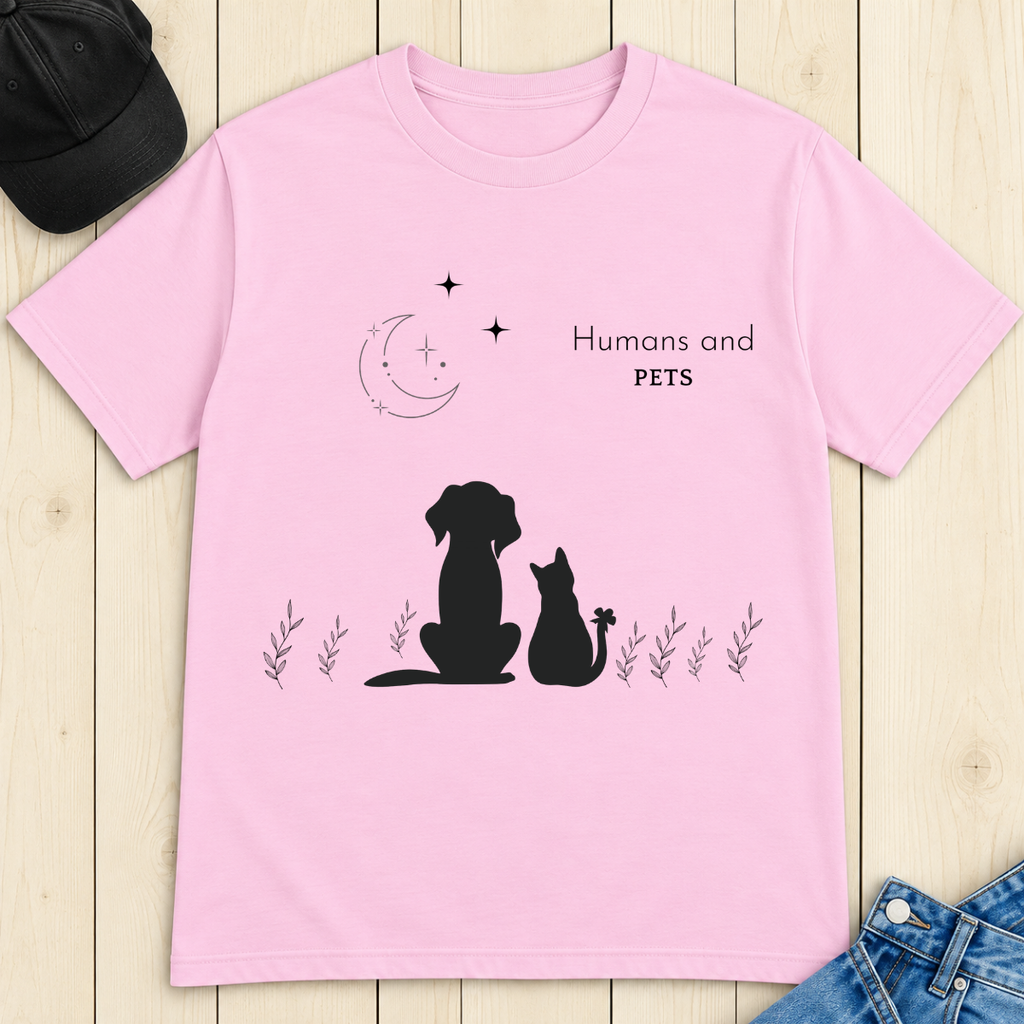 Humans and Pets Tee T-Shirt