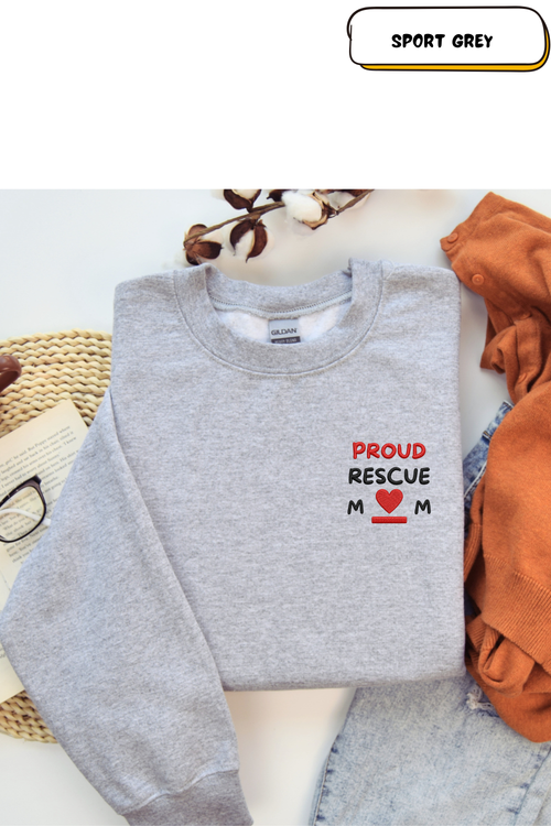Crewneck Sweatshirt — 'About Right Now' Pocket Heart Design