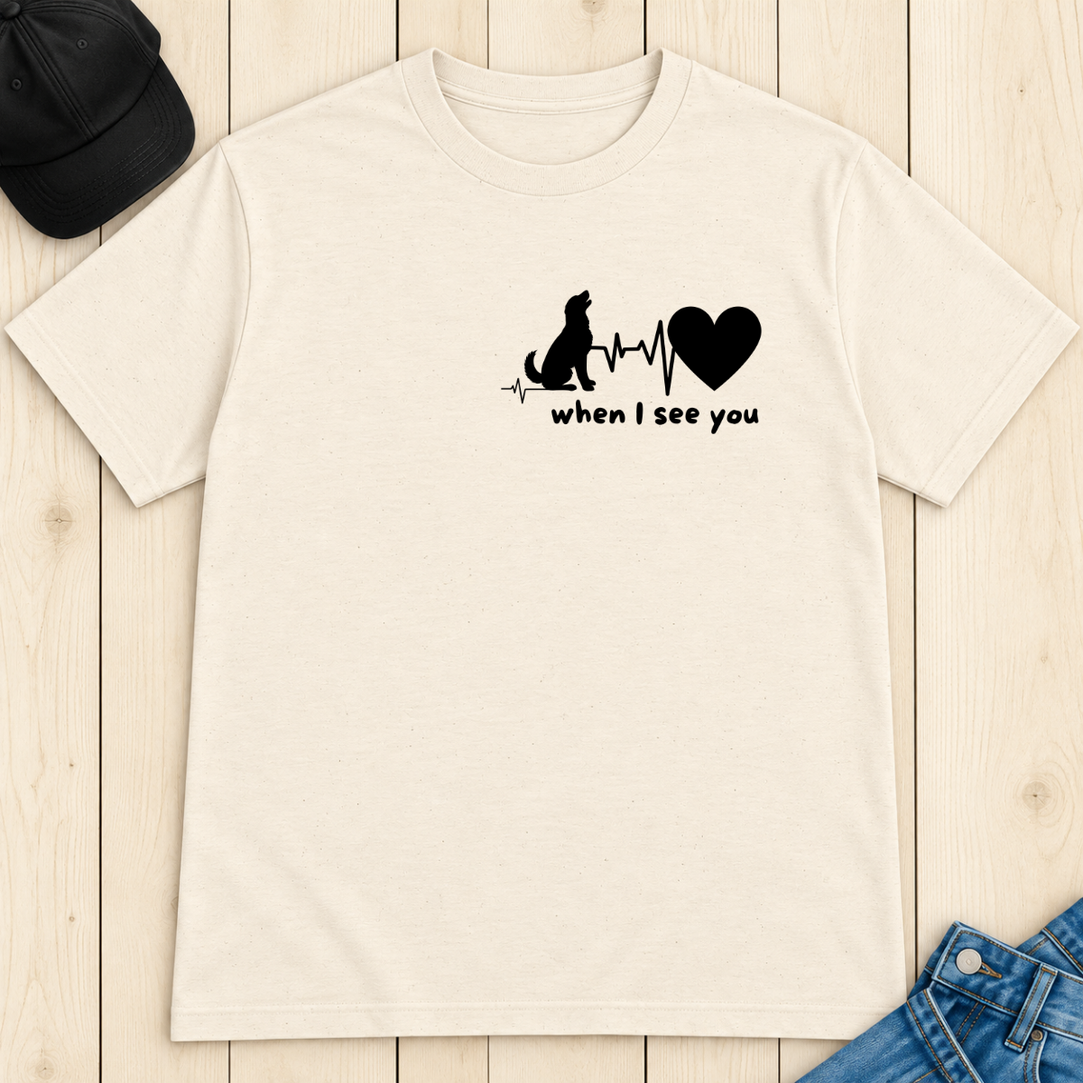 Dog Heartbeat T-Shirt