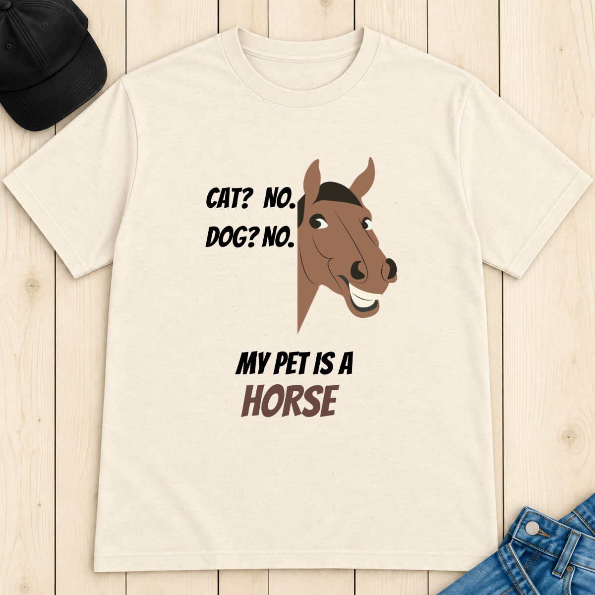 My Pet Is A Horse T-Shirt