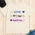 Love Paw Bestie T-Shirt