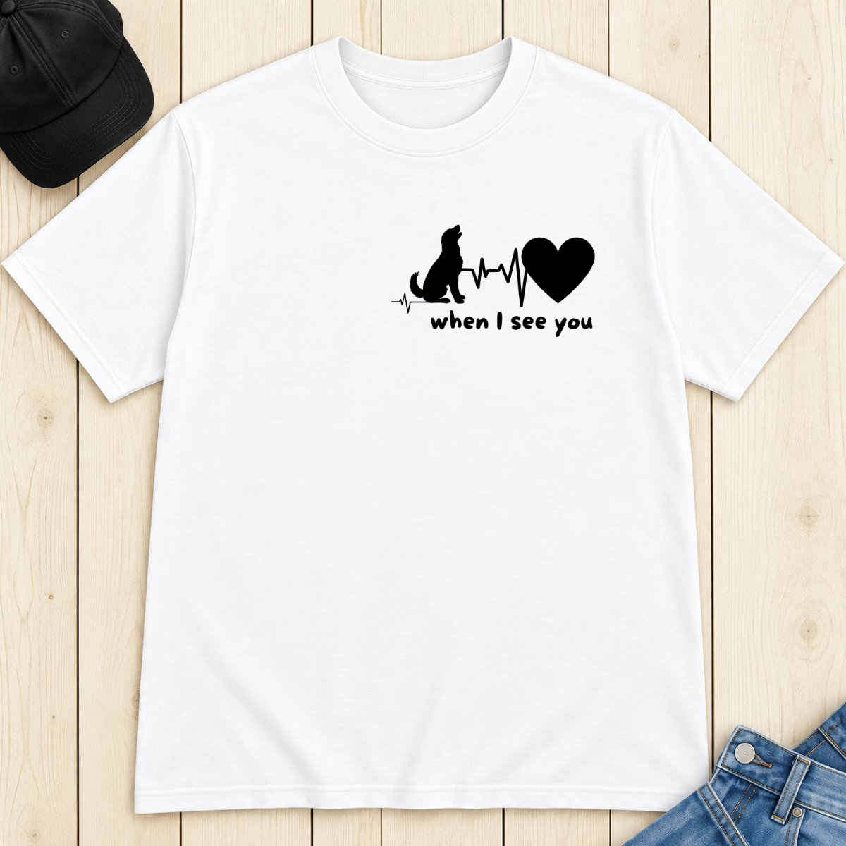 Dog Heartbeat T-Shirt