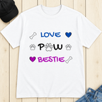 Love Paw Bestie T-Shirt