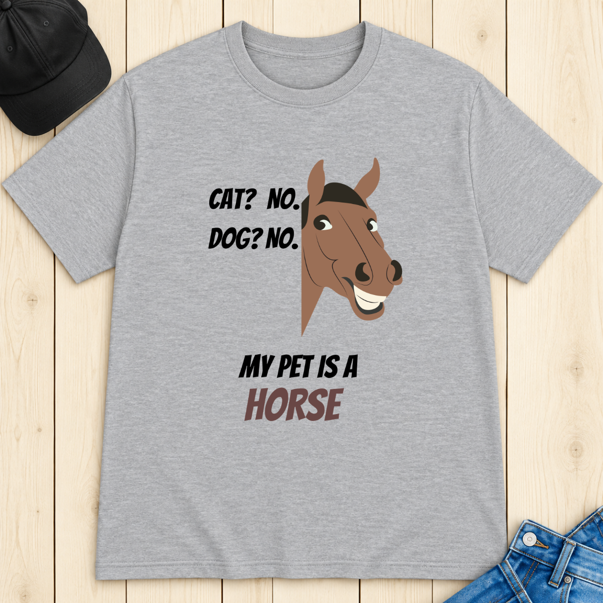 My Pet Is A Horse T-Shirt