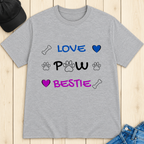 Love Paw Bestie T-Shirt