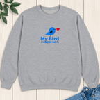 My Bird Chose Me Embroidered Sweatshirt