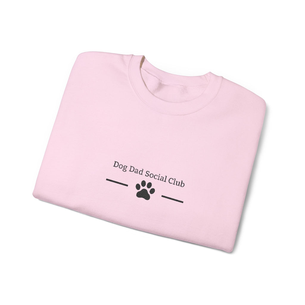 Dog Dad Sweatshirt — 'Dog Dad Sorta, Pet Dad' Paw Print Crewneck