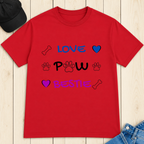 Love Paw Bestie T-Shirt