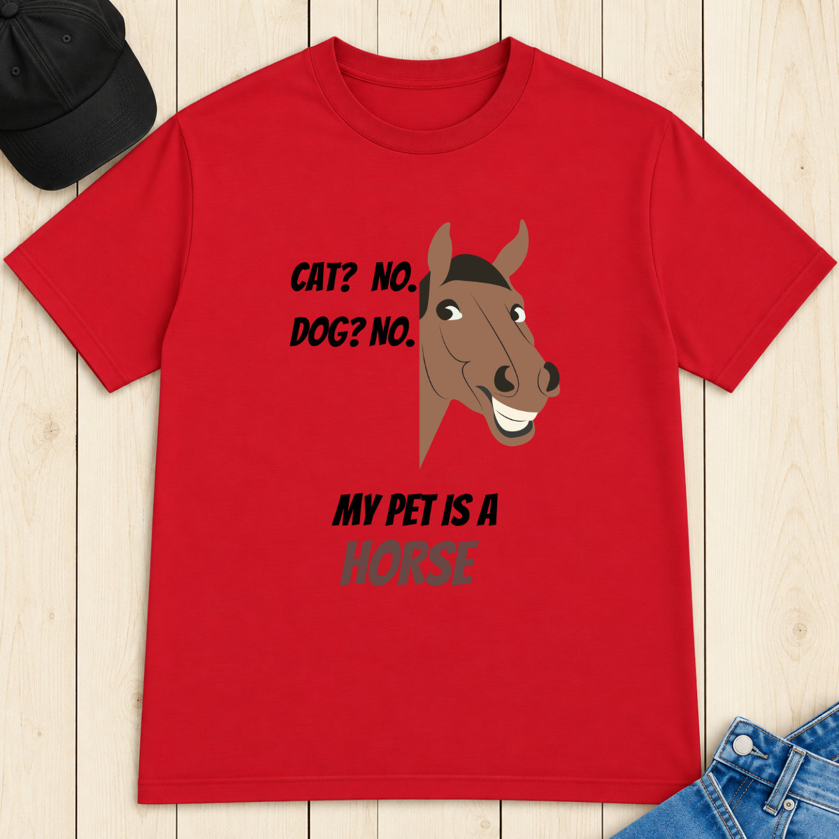 My Pet Is A Horse T-Shirt