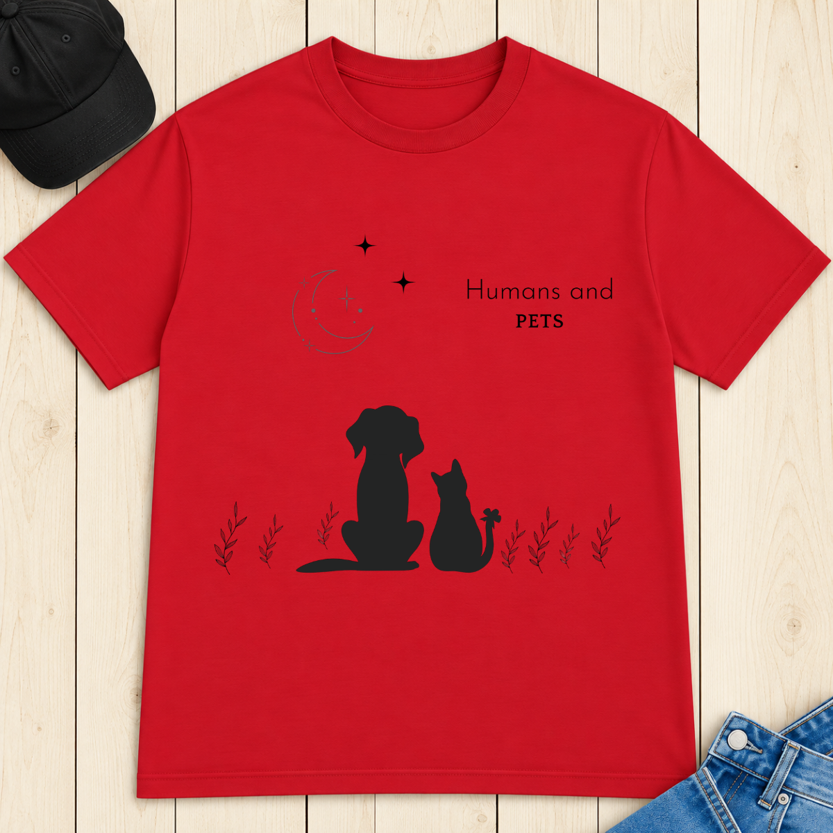 Humans and Pets Tee T-Shirt