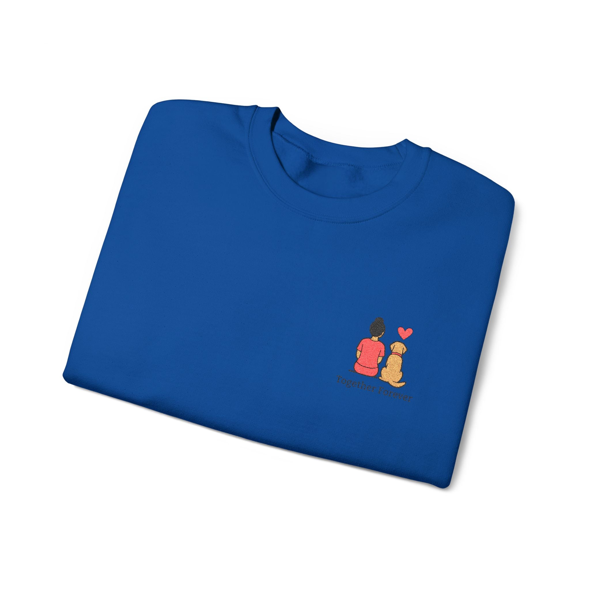 Crewneck Sweatshirt — 'Friends & Food' Cute Mini Illustration