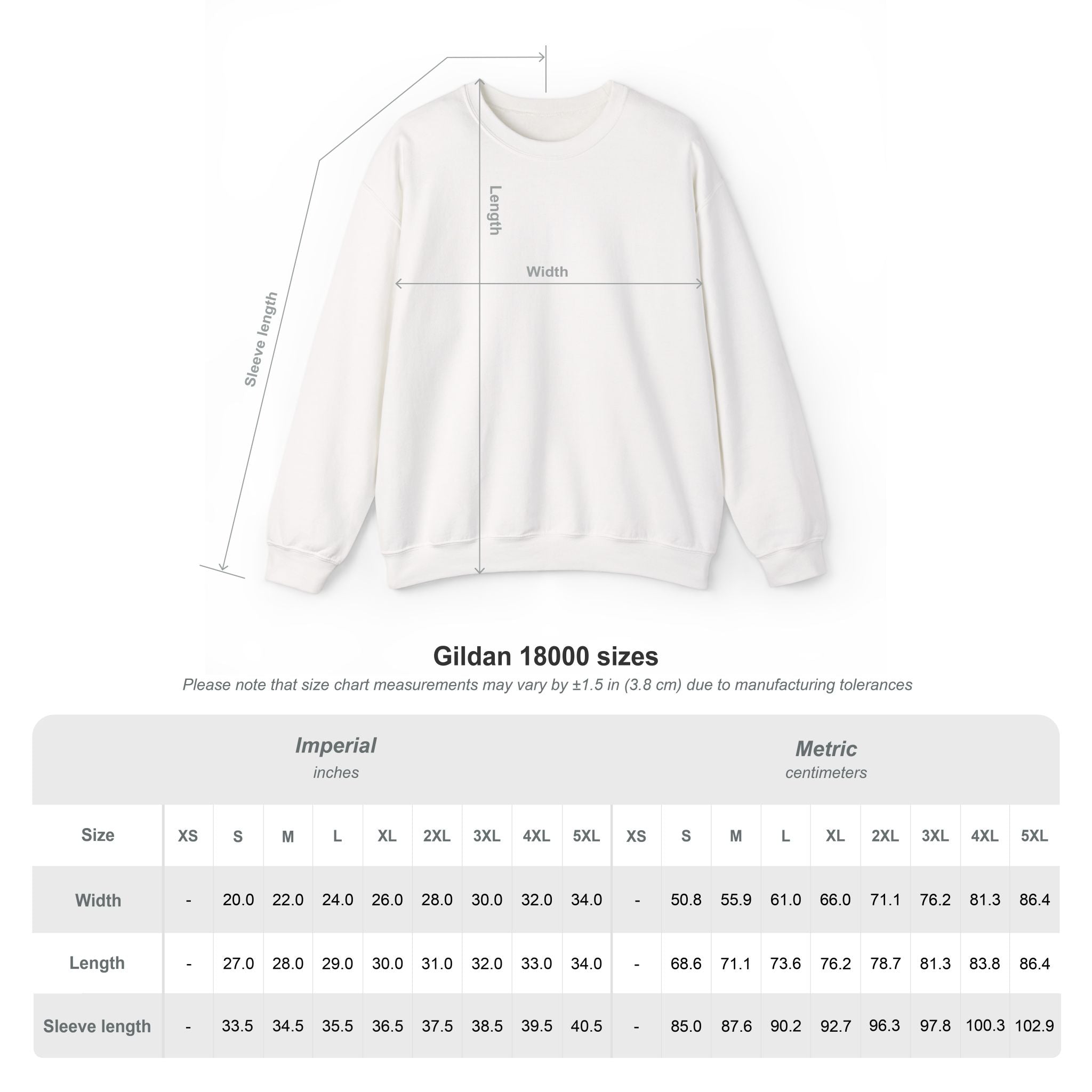 Crewneck Sweatshirt — Blue Butterflies "May We All Fly" Graphic